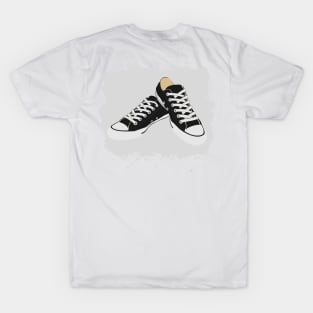 Classic shoes white and black T-Shirt